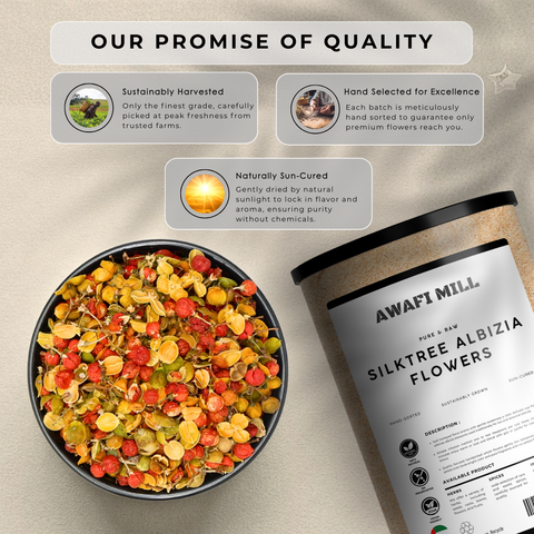 Silktree Albizia Flowers