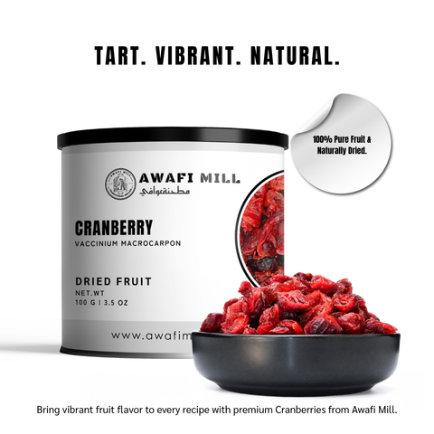 Dried Cranberries |  Kranberi | American Cranberry | Vaccinium macrocarpon