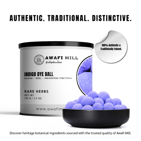 Traditional Indigo Dye Balls (Indigofera Tinctoria) – Authentic Fermented Botanical Dye for Artisans