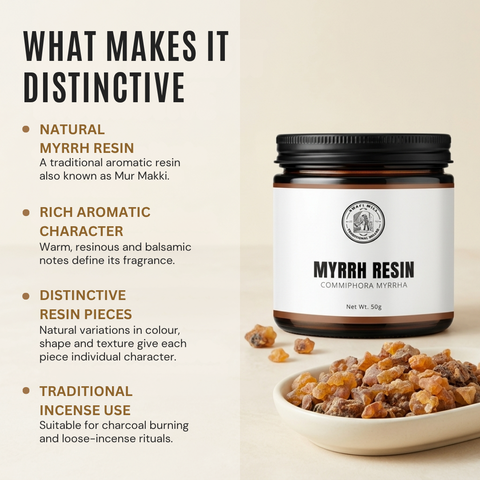 Myrrh Resin | Mur Makki | Commiphora myrrha