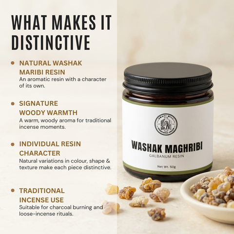 Washak Maribi | Aromatic Resin with Woody Warmth