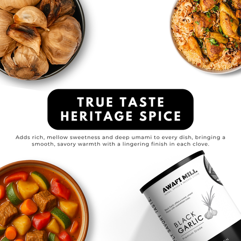 Whole Black Garlic | Aged Garlic | Allium sativum