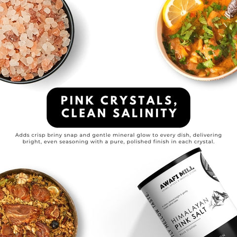 Coarse Himalayan Pink Salt |  Pink Rock Salt Granules