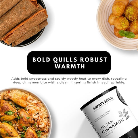Indian Cinnamon Sticks | Dalchini | Cinnamomum tamala