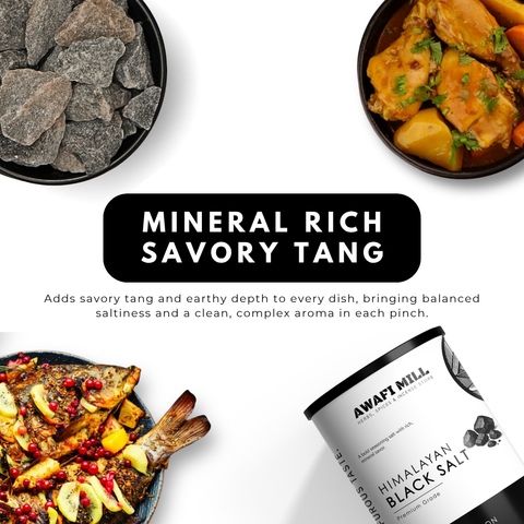 Himalayan Black Salt Crystals | Kala Namak