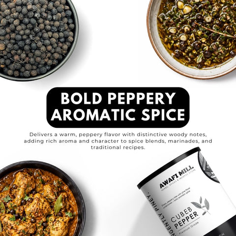 Cubeb Pepper |  Kabab Chini |  Kababa | Piper cubeba