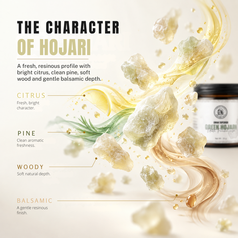 Omani Superior Green Hojari Frankincense | Edible Grade