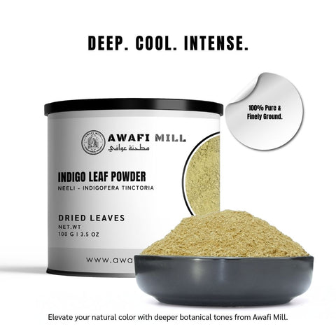 Indigo Leaf Powder (Blue Henna / Neeli) - Indigofera Tinctoria