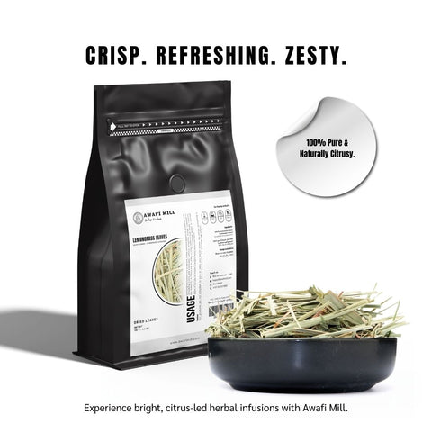 Lemongrass Leaves (Cymbopogon) - Cymbopogon Citratus