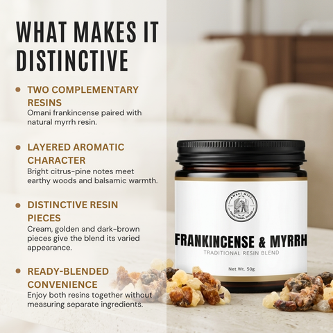 Church Incense Mix |  Frankincense & Myrrh Resin