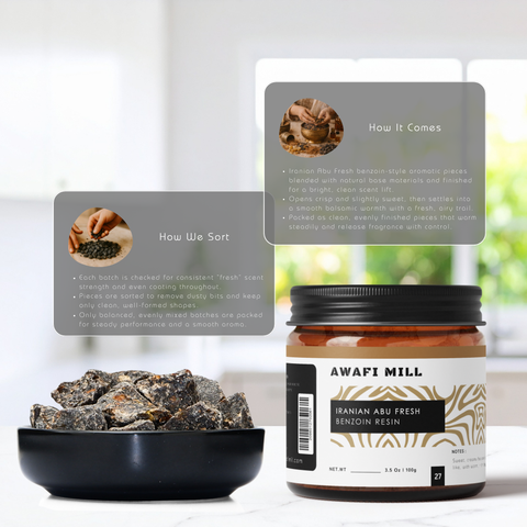 Iranian Abu Fresh | Black Benzoin