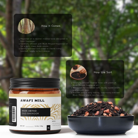 Musk Abiyad | Natural Musk Blend