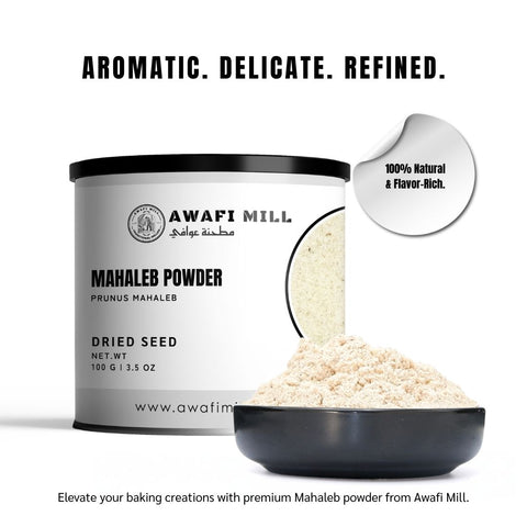 Mahaleb Seed Powder (Mahleb / Mahlab) – Prunus mahaleb