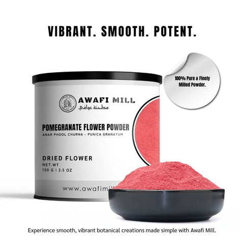 Pomegranate Flower Powder (Anar Phool Churna) - Punica Granatum