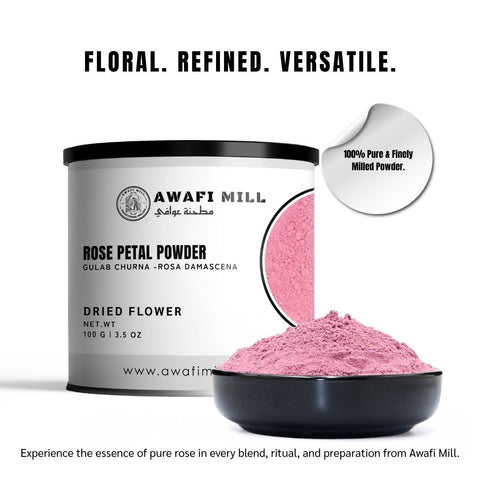 Rose Petal Powder (Gulab Churna) - Rosa Damascena
