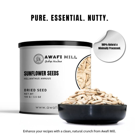 Sunflower Seeds (De-Shelled Kernels) – Helianthus annuus.