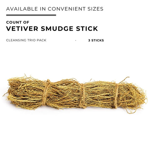 Vetiver Smudge Stick