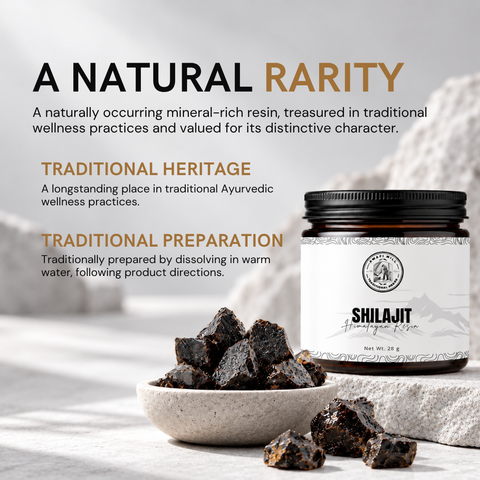 Himalayan Shilajit Resin Crystals