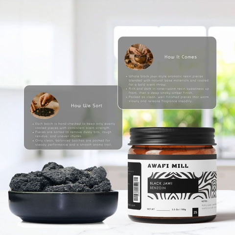 Black Jawi | Whole Benzoin