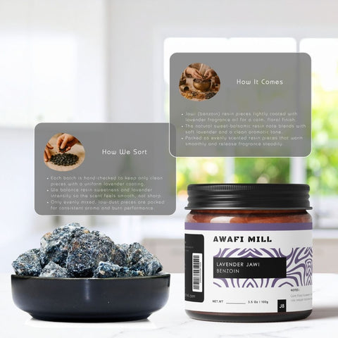 Lavender Jawi Benzoin Resin