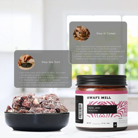 Rose Jawi Benzoin Resin