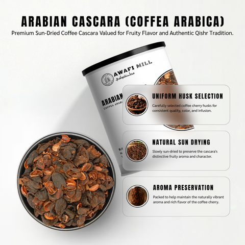 Yemeni Coffee Cherry Husk | Qishr Ghahwa | Coffea arabica