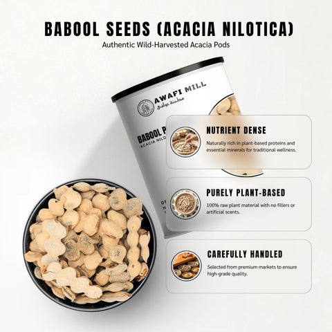 Babool Seeds | Sun-Dried Babul Kikar Tree Seeds