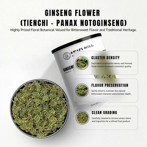 Ginseng Flower (Tienchi) - Panax Notoginseng