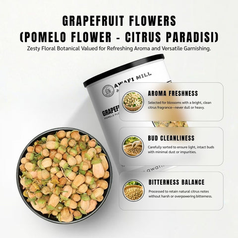 Grapefruit Flowers (Pomelo Flower) - Citrus Paradisi