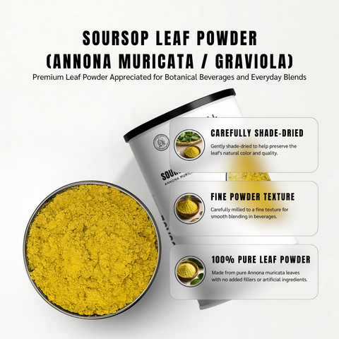 Soursop Leaves Powder | Graviola | Guanabana | Annona muricata
