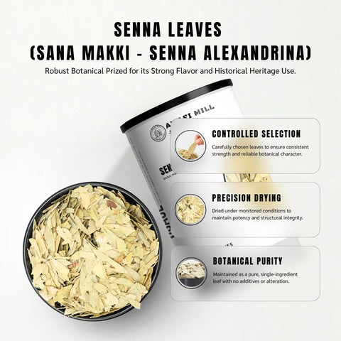 Senna Leaves (Sana Makki) - Senna Alexandrina