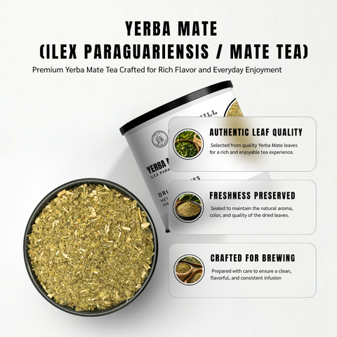 Yerba Mate | Con Palo | Argentine Mate | Ilex paraguariensis