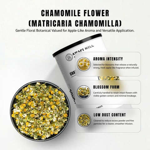 Chamomile Flowers (Babune ka Phool) - Matricaria Chamomilla