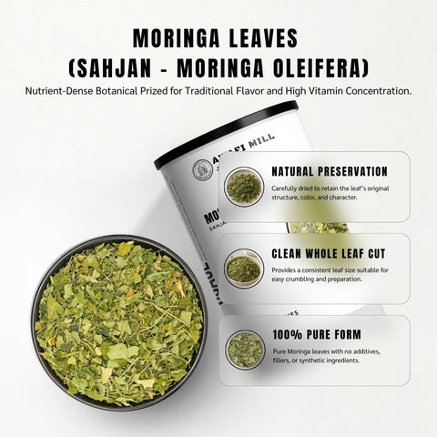 Moringa Leaves (Sahjan Leaves) - Moringa Oleifera