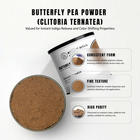 Butterfly Pea Powder (Blue Matcha) - Clitoria Ternatea