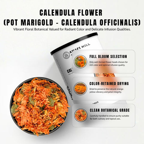 Calendula Flower (Pot Marigold) - Calendula Officinalis