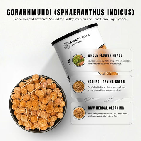 Gorakhmundi (East Indian Globe Thistle) - Sphaeranthus Indicus