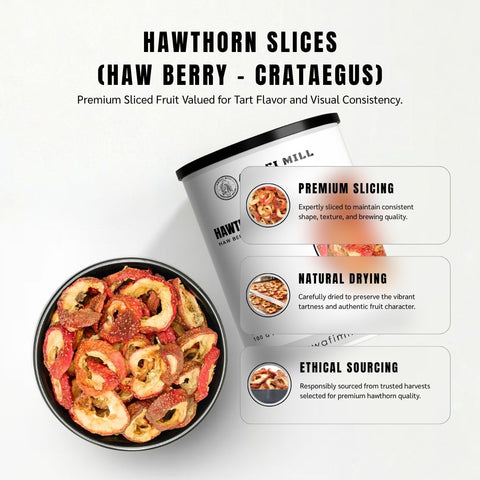 Hawthorn Slices (Haw Berry) - Crataegus
