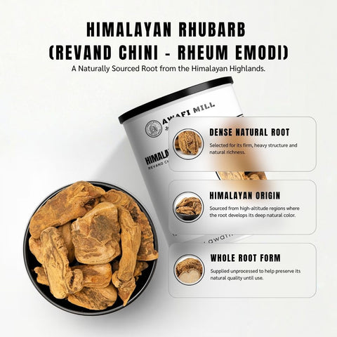 Himalayan Rhubarb (Revand Chini) - Rheum Australe