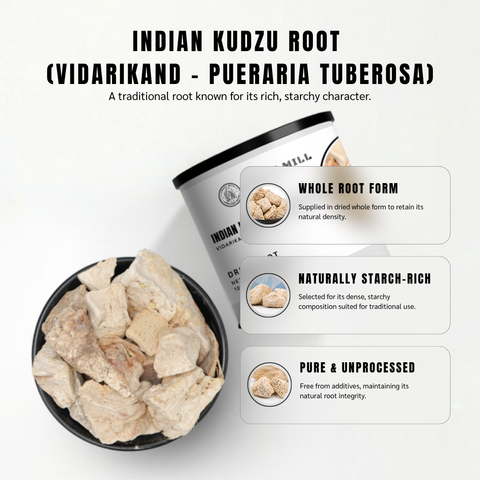 Indian Kudzu Root (Vidarikand) - Pueraria Tuberosa