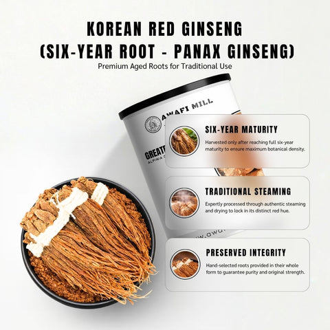 Korean Red Ginseng - Panax Ginseng