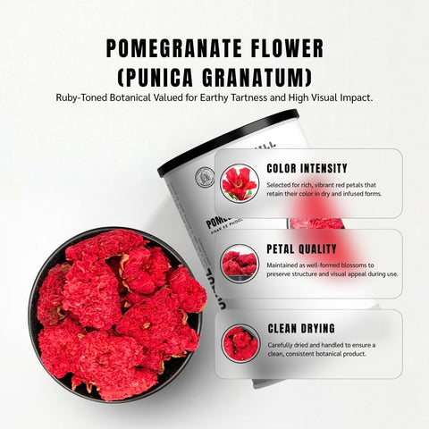Pomegranate Flowers (Anar ke Phool) - Punica Granatum