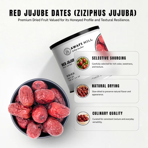 Red Jujube Dates (Red Dates) - Ziziphus Jujuba