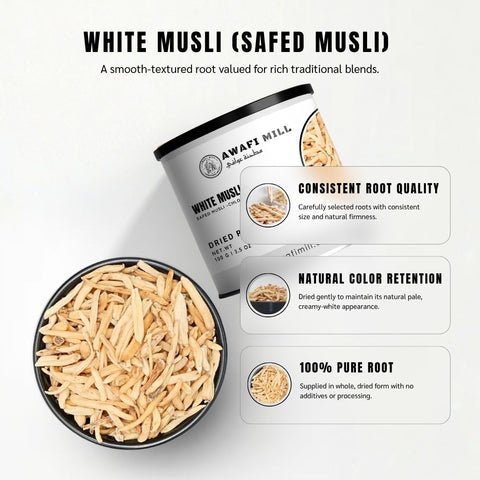 White Musli (Safed Musli) - Chlorophytum Borivilianum