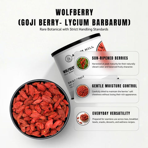 Wolfberry (Goji Berry) - Lycium Barbarum