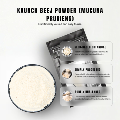 Kaunch Beej Powder – Velvet Bean / Kapikacchu