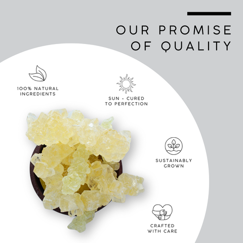 Saffron Sugar Crystal | Rock Candy