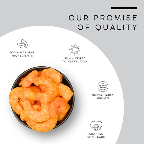Salted Shrimp (Namkeen Jhinga) - Dried & Cured Prawns