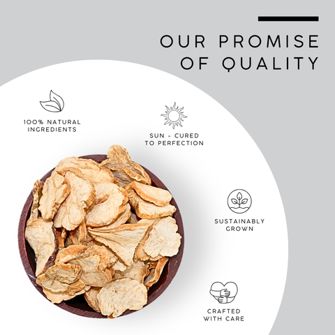 Maca Root Slices - Lepidium Meyenii