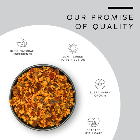 Snow Chrysanthemum Flower Crushed | Herbal Tea Blend